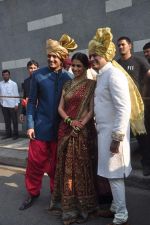Genelia D Souza, Ritesh Deshmukh at Honey Bhagnani wedding in Mumbai on 27th Feb 2012 (49).JPG
